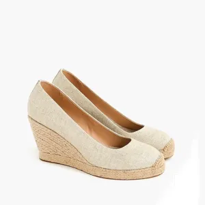 ⭐️ J. Crew Seville espadrille wedges
