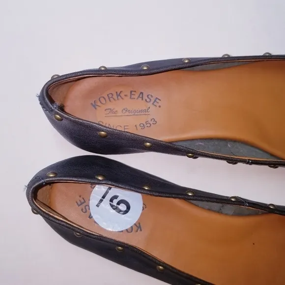 🌸 Kork-ease | Leather Pointed Toe Flats, size 9