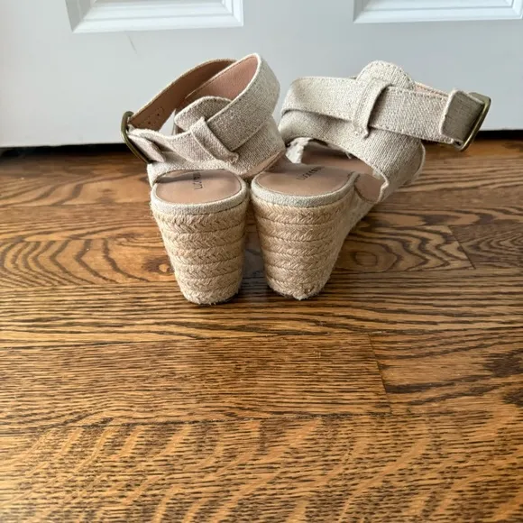 ⭐️ Lucky Brand Myghan Espadrille Wedge Sandal