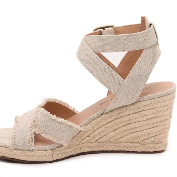 ⭐️ Lucky Brand Myghan Espadrille Wedge Sandal
