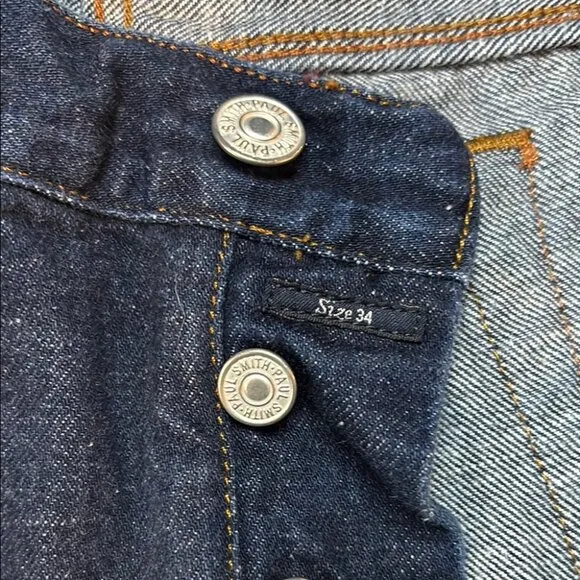 👖🔥 Paul Smith Men's Straight Leg Jeans | Size 34L 🔥👖