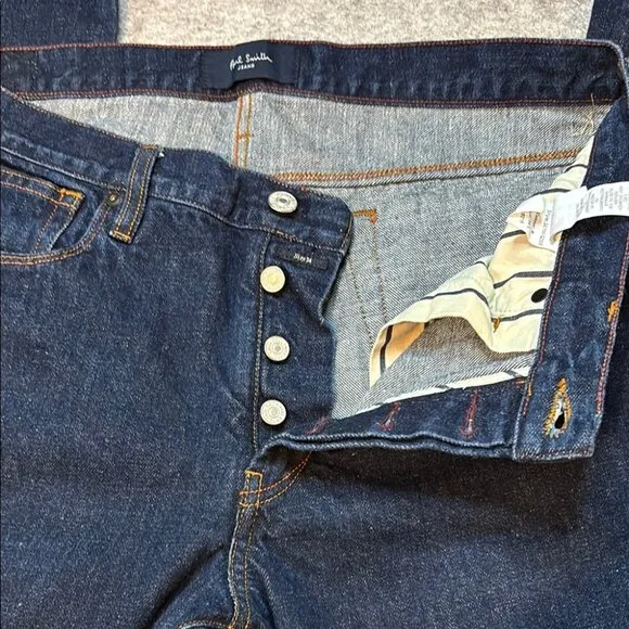 👖🔥 Paul Smith Men's Straight Leg Jeans | Size 34L 🔥👖
