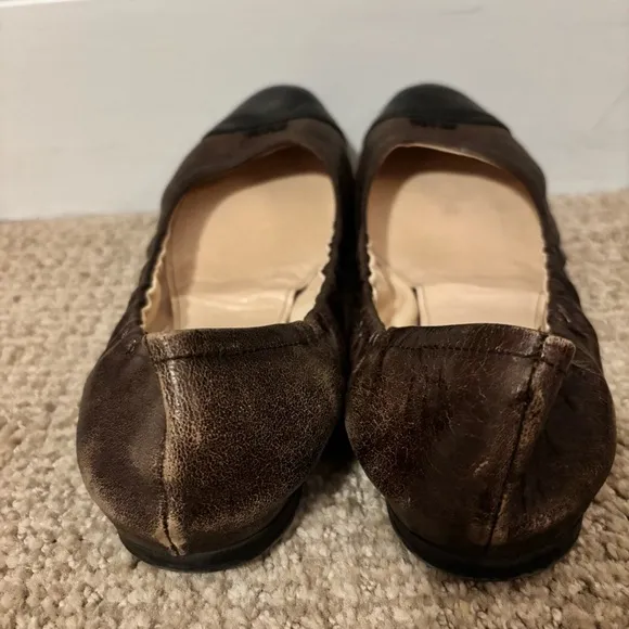 🐎 Prada Leather Ballet Flats - size 9.5 (40)​