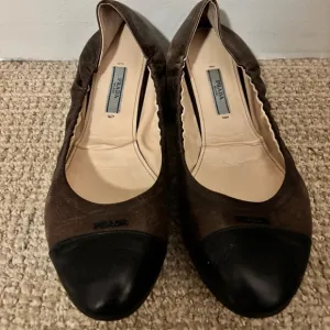 🐎 Prada Leather Ballet Flats - size 9.5 (40)​