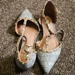 💰 PRICE DROP! Halogen Snake Skin Leather Flats