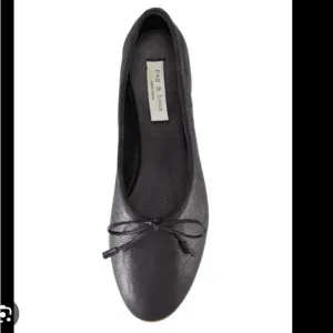 🐲💙 Rag &amp; Bone high-rise Black leather ballet flats