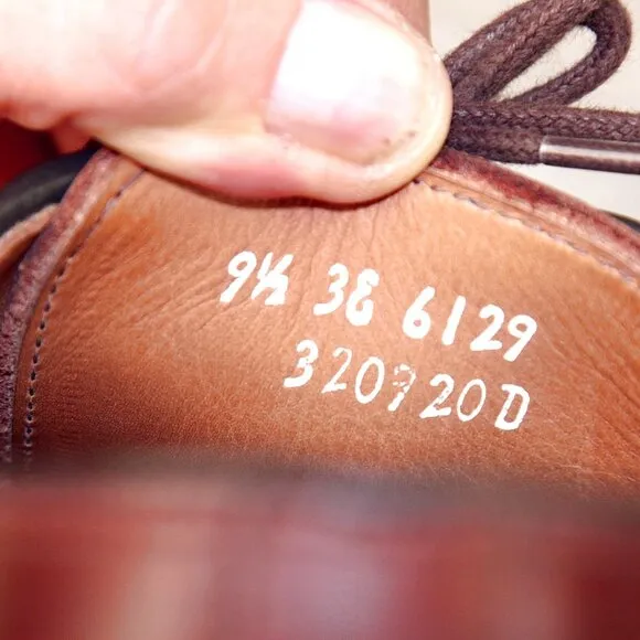 * worn 1x * $425 Allen Edmonds WINDSOR 9.5 EEE Dark Chili * add $15 new Trees
