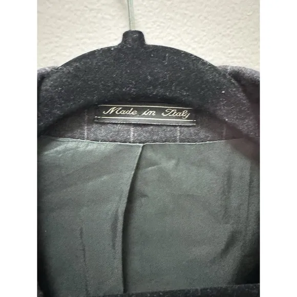 1881 Cerruti Lanifico Woven In Italy 100% New Wool 3 Button Pinstripe Blaze 44R‎