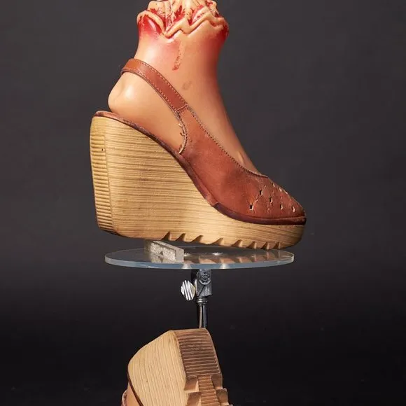 1970s Platform Wedge Open Toe Sandals Shoes