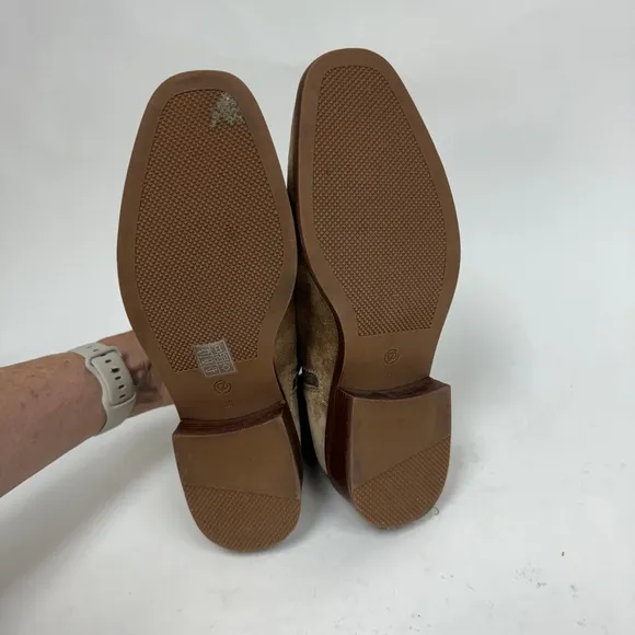 3.1 Phillip Lim Alexa Ankle Boots Flat Heel Tan Caramel Brown Suede EU 38 $525