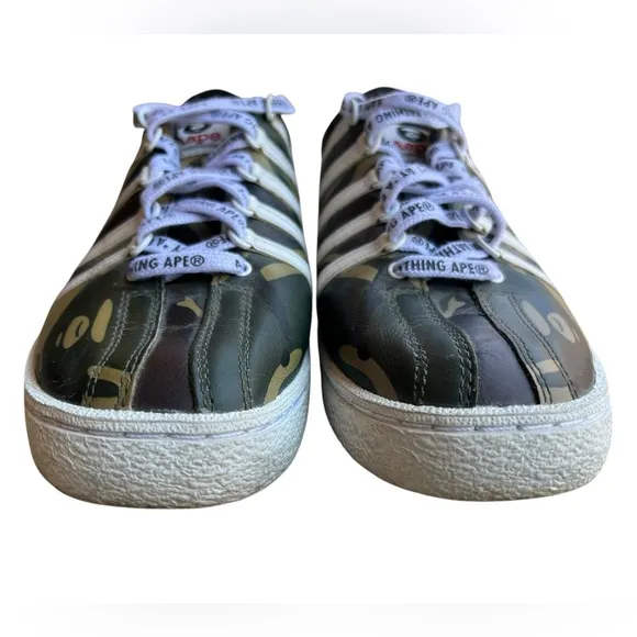 A BATHING APE x K-SWISS Classic 66 Aape All-Over BAPE Camo/ White Men’s Sz 8
