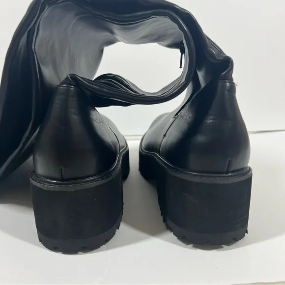 Abound Jessica Flatform Over The Knee Boot in Black Women's Size 13 NWOT