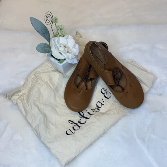 *Adelisa &amp; co. Leather Sol’s Flats NEW