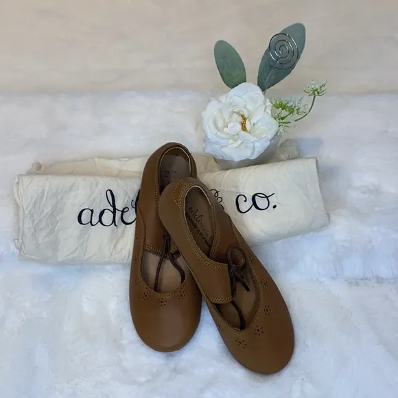 *Adelisa &amp; co. Leather Sol’s Flats NEW