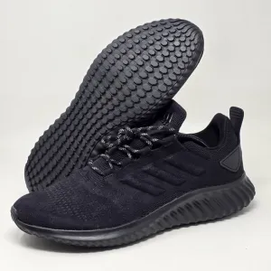 ADIDAS ALPHABOUNCE CR M Black Running Shoes Men's Size 11.5 DA9934 Pre-owned