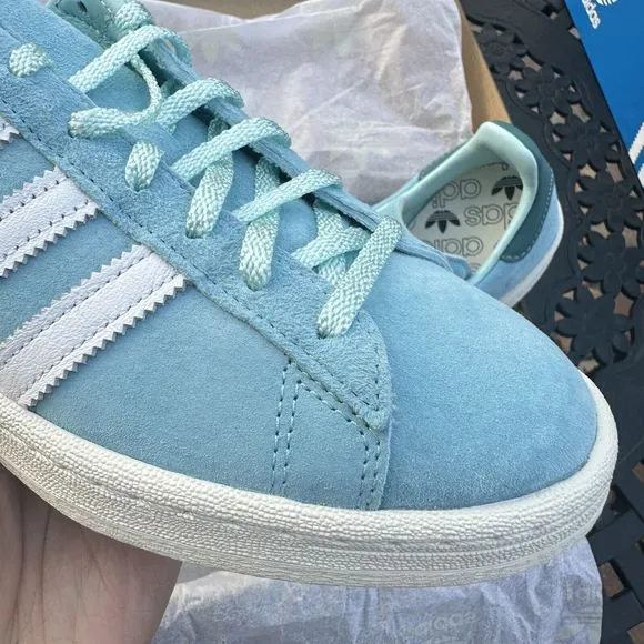 Adidas Campus 80s Light Aqua Men's Athletic Shoes IF5336