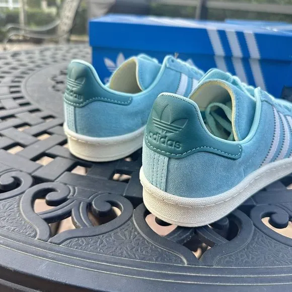 Adidas Campus 80s Light Aqua Men's Athletic Shoes IF5336