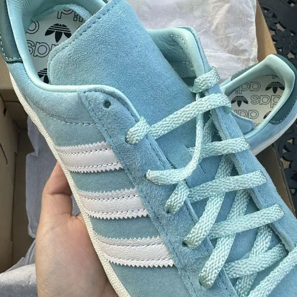 Adidas Campus 80s Light Aqua Men's Athletic Shoes IF5336