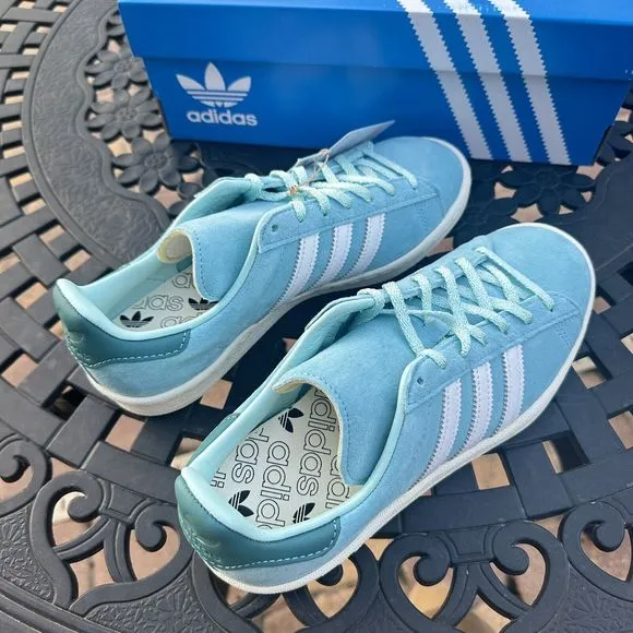 Adidas Campus 80s Light Aqua Men's Athletic Shoes IF5336