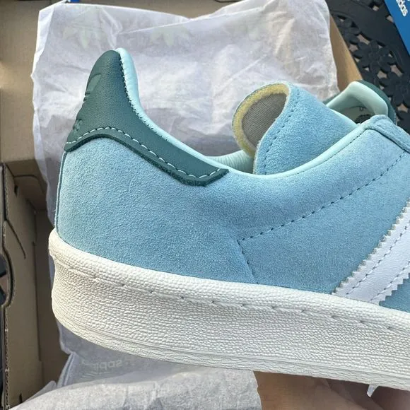 Adidas Campus 80s Light Aqua Men's Athletic Shoes IF5336