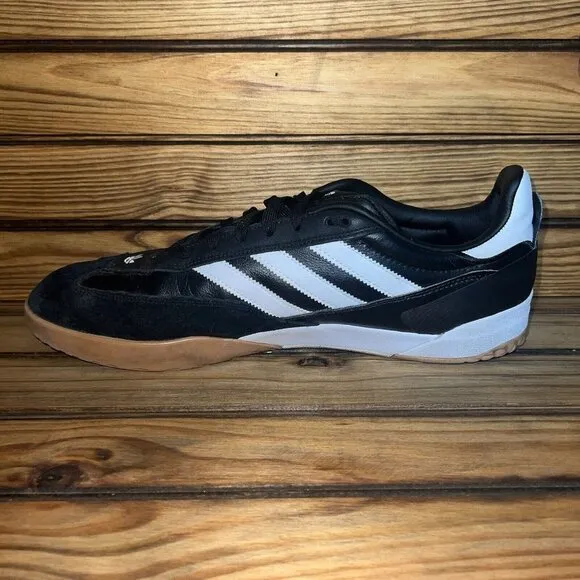 Adidas Copa Nationale Shoes Mens Size 14 Black Gum Leather Athletic Sneakers‎