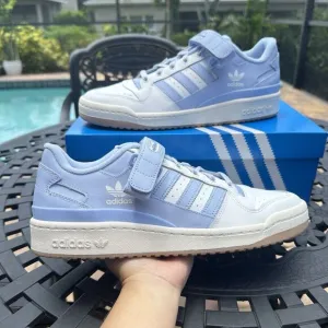 Adidas Forum Low White Blue Dawn Men's Athletic Shoes GY0003 Size 11