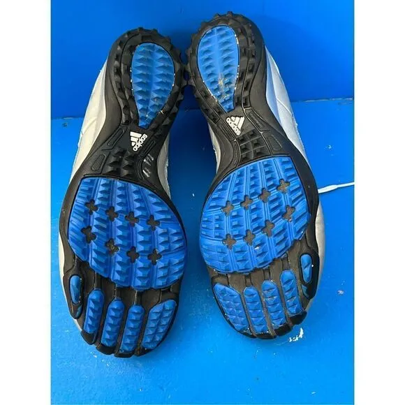 Adidas Golf Shoes Mens 11.5 M Tour 360 Black Boost Cleats Leather EVG 791003