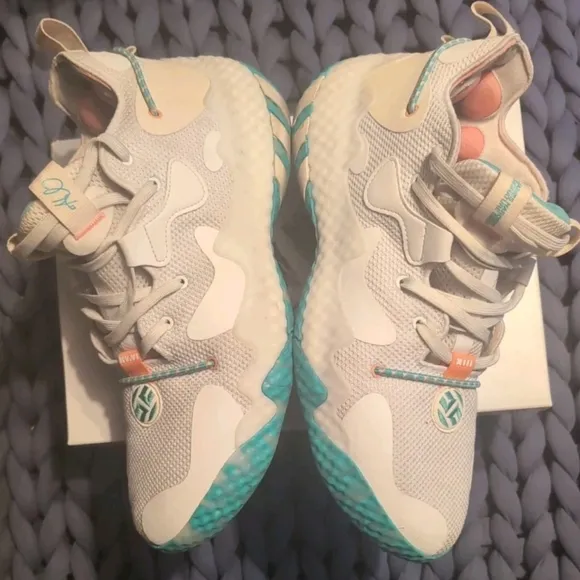 🔥Adidas Harden Vol. 6 'The Bahamas'🏝️Men Sz 13 Excellent💯Condition!🔥