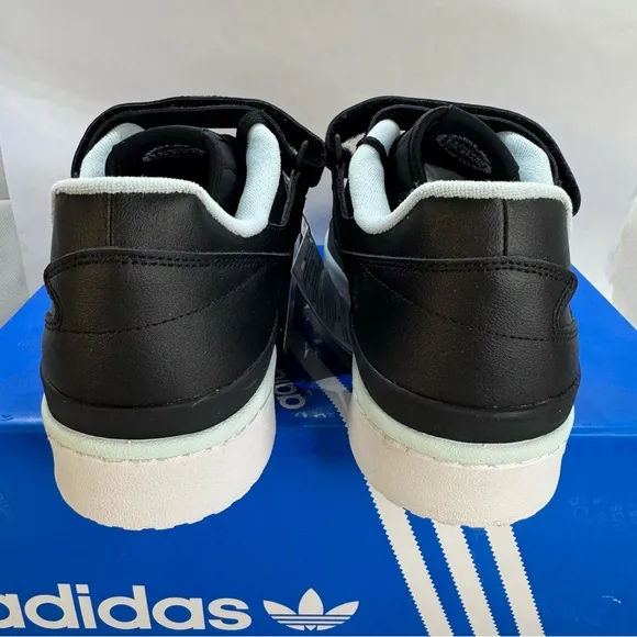 Adidas Originals Forum Low Black Leather Athletic Shoes HQ4536 Men’s Size 11