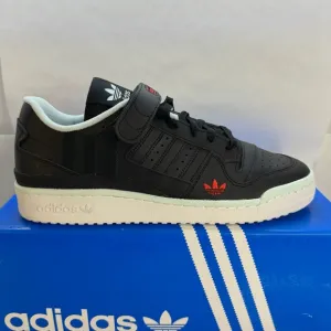 Adidas Originals Forum Low Black Leather Athletic Shoes HQ4536 Men’s Size 11
