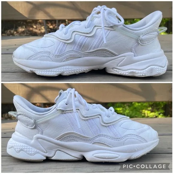 adidas Ozweego Triple White shoes size 7