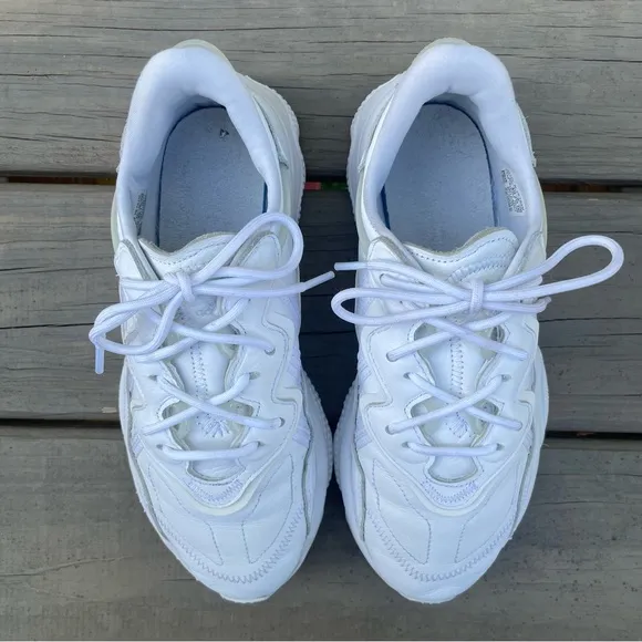 adidas Ozweego Triple White shoes size 7
