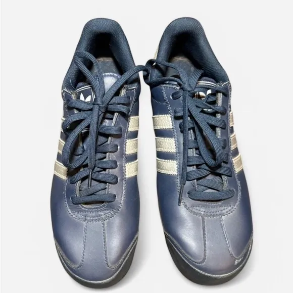 Adidas Samoa Men's Navy/silver/white Sneakers