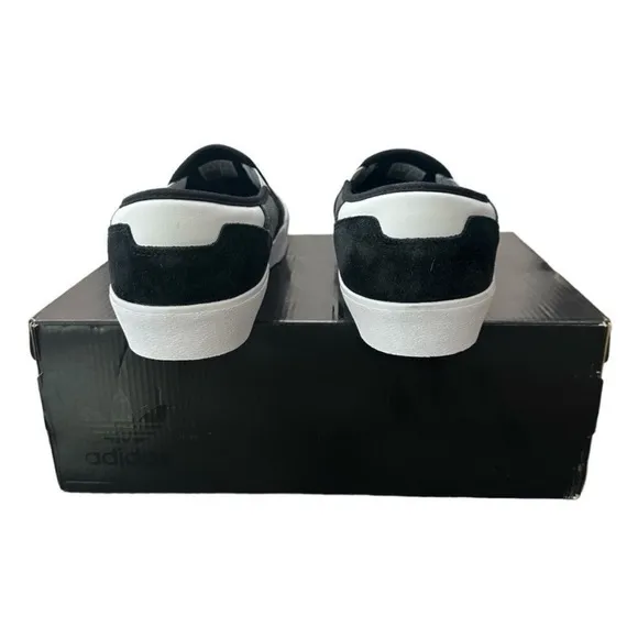 Adidas Skateboarding Shoes Sneakers Black and White Slip-On Men’s Size Size 11.5