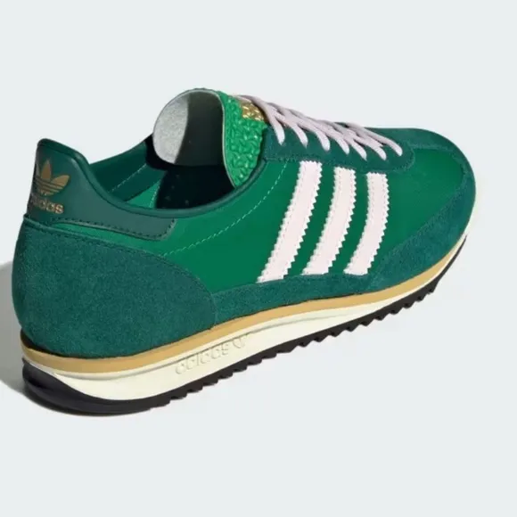 Adidas SL 72 in green, women’s size 6.5 - retro trainer