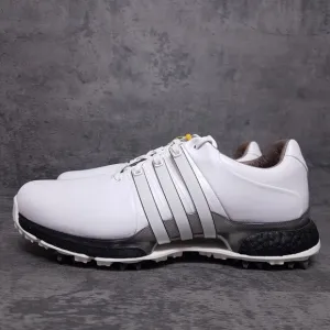 ADIDAS Tour 360 XT Leather Golf Shoes Mens Size 8 White Black