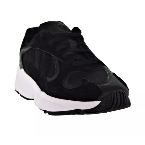 Adidas Yung-1 Black White CG7121 Mens 10 Brand New Yeezy Style Shoes Fast Ship