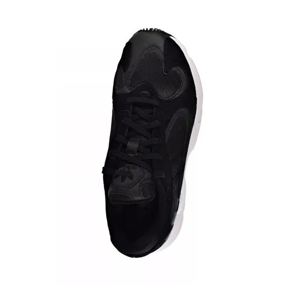 Adidas Yung-1 Black White CG7121 Mens 10 Brand New Yeezy Style Shoes Fast Ship
