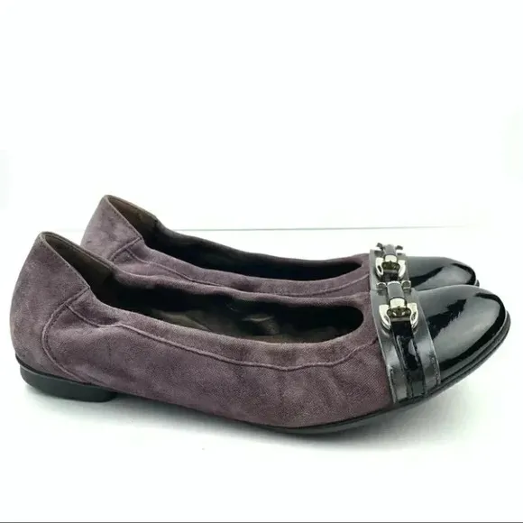 AGL Attilio Giusti Leombruni flats size 37.5 7.5