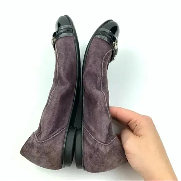 AGL Attilio Giusti Leombruni flats size 37.5 7.5