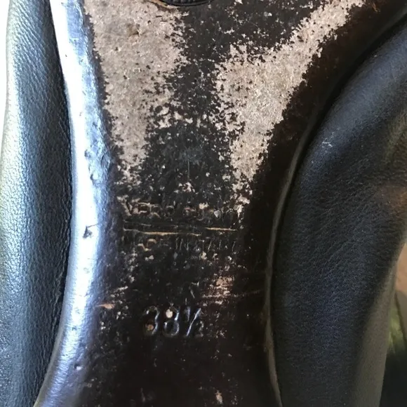 AGL Dark Blue Cap Toe Flats