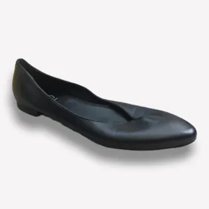 AGL Mimosa Black Ballet Flats, 41.5