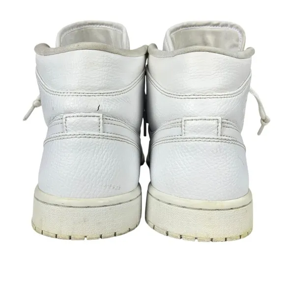 Air Jordan 1 Sneakers Mens 11.5 Mid White Retro