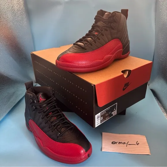 Air Jordan 12 Retro 2025 Flu Game m8 w9.5