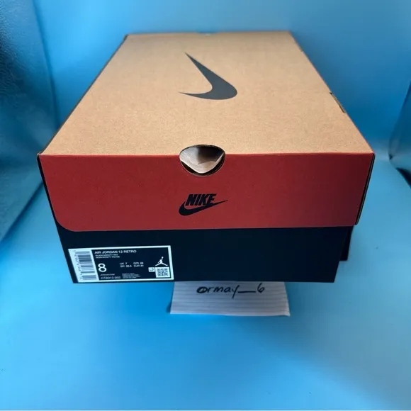 Air Jordan 12 Retro 2025 Flu Game m8 w9.5