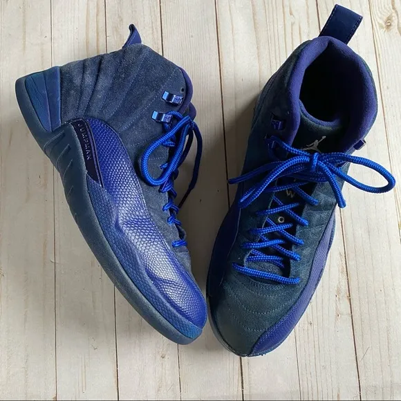 Air Jordan 12 Retro Deep Royal New Laces No Box Size 10