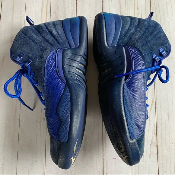 Air Jordan 12 Retro Deep Royal New Laces No Box Size 10