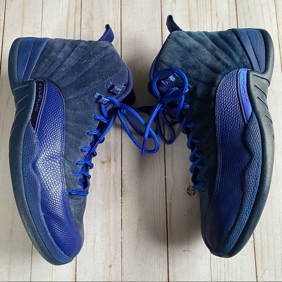 Air Jordan 12 Retro Deep Royal New Laces No Box Size 10