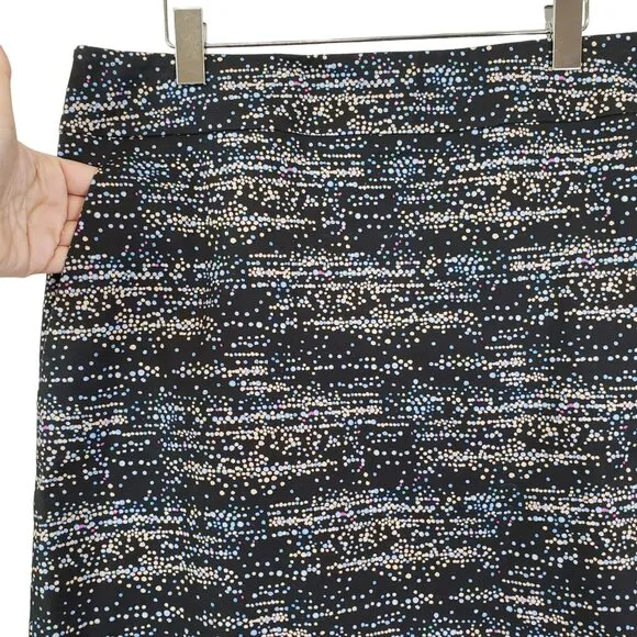 Akris Punto Polka Dot Mini Pencil Skirt Size 12