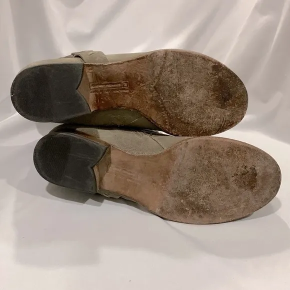 ALBERTO FERMANI Sofia Suede Harness Ankle Boots - Naturally distressed